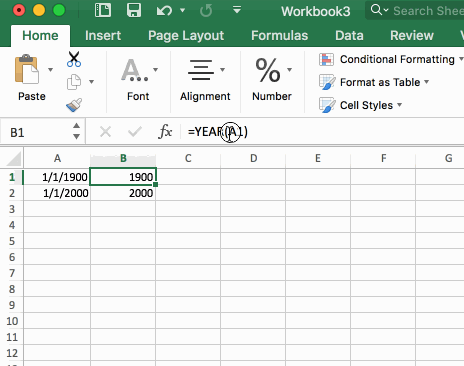 How dates work in Excel - serial numbers example part 2