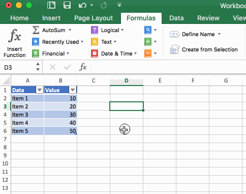 Set Multiple Named Ranges at the Same Time