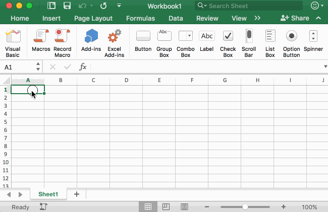How to use Range in VBA - Record a Macro Example