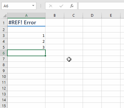 REF Excel Formula Errors Example How to Fix