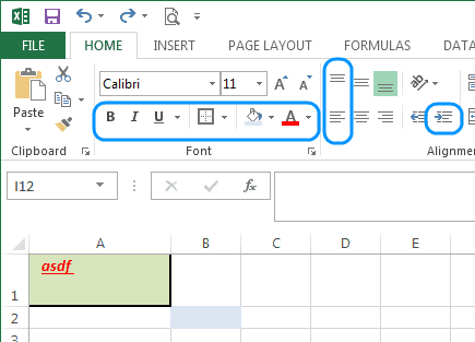 Merge Cells more formatting