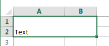 Merge Cells data lost