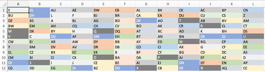 vba grid solution after