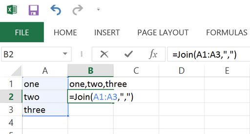 How to Join Cells In Excel with a Comma (or other delimiter ...