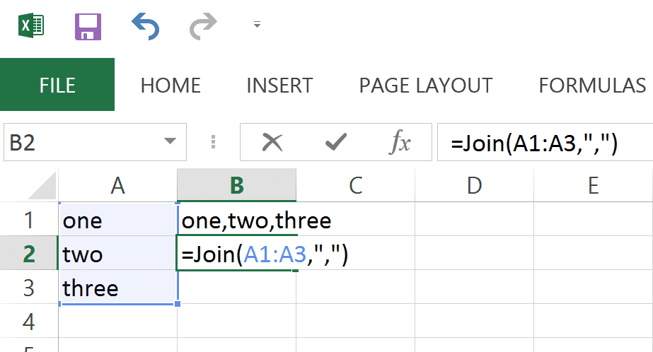 Join - Using VBA function