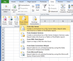Excel - Create a Pivot Table Using SQL | Spreadsheets Made Easy